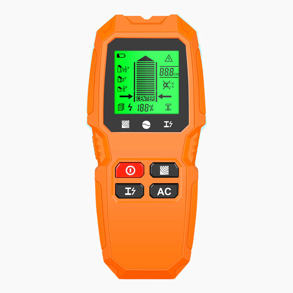 เครื่องตรวจจับโลหะและโครงสร้างในผนัง Diymore 5-in-1 แบบมัลติฟังก์ชัน