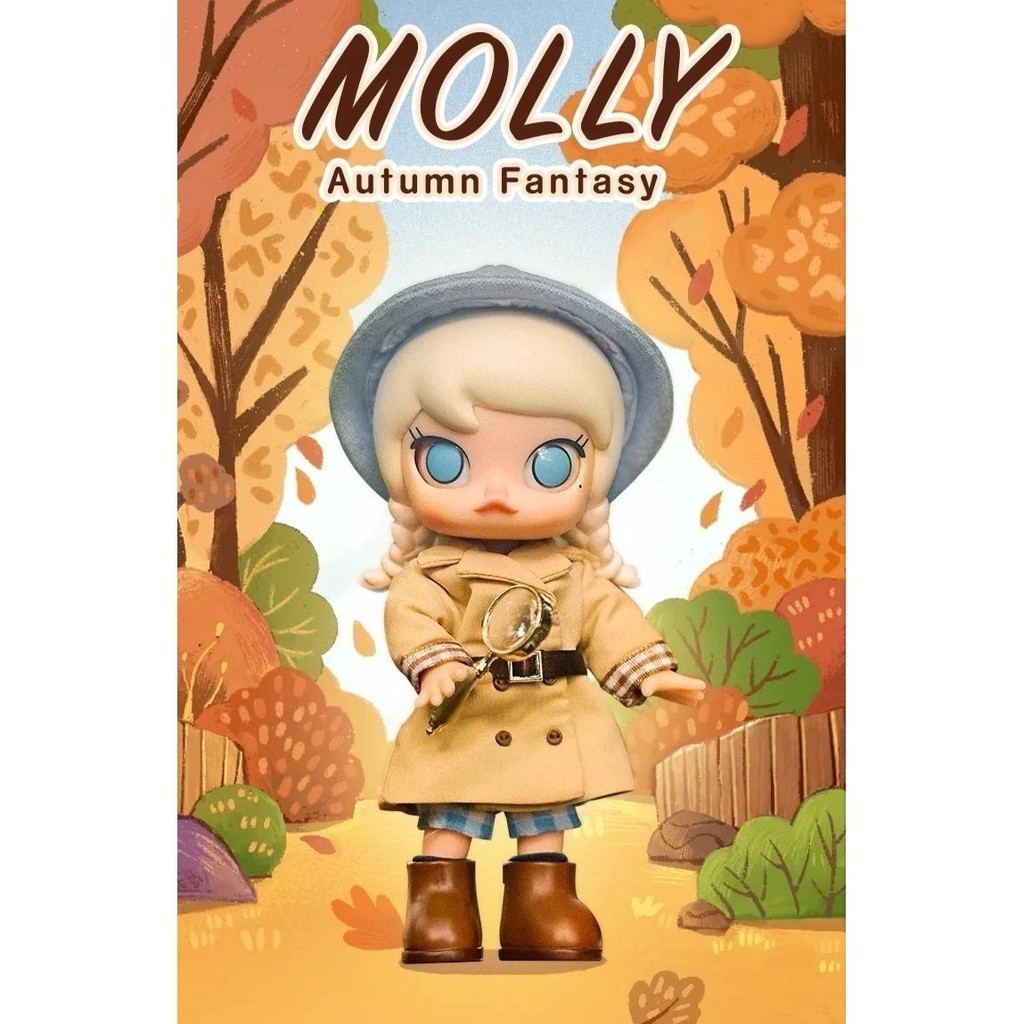 新作 Molly 秋のファンタジー popmart Molly Autumn Fantasy Action Figure – TOYSEZ