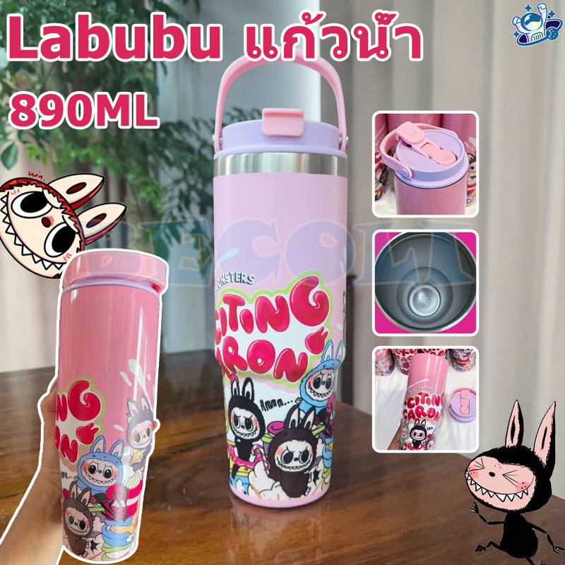 🔥พร้อมส่ง🔥Labubu แก้วสแตนเลส304 ลาบูบู้ รูปการ์ตูน ลายฮิต 30 oz แก้ว ...