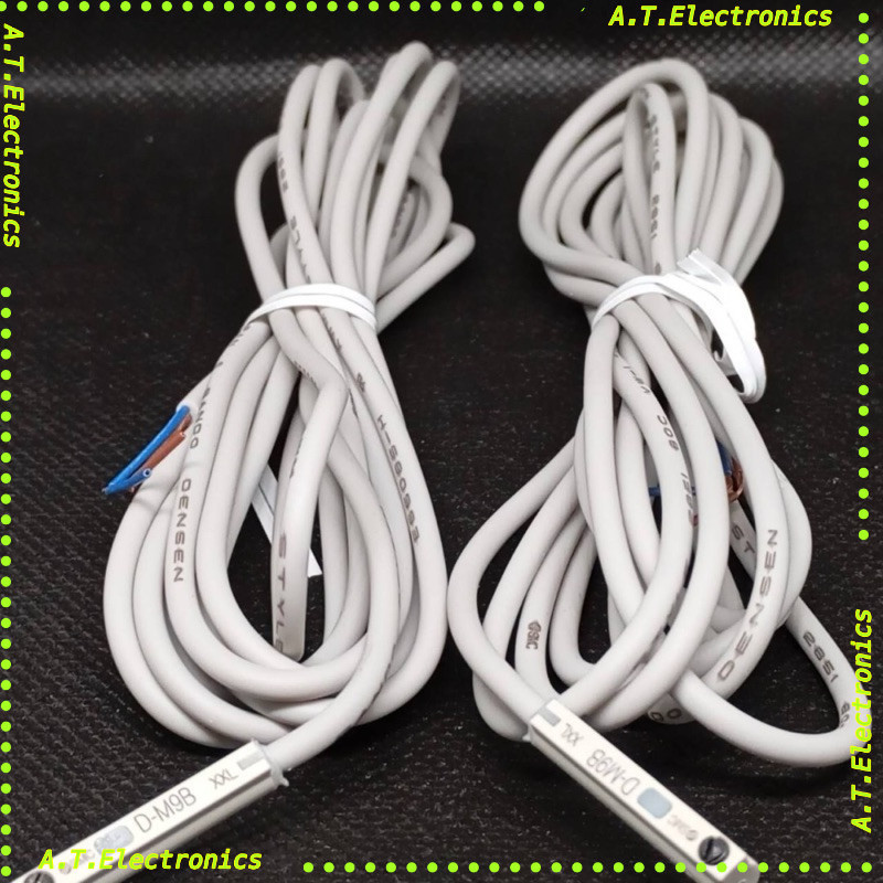 พร้อมส่ง! SMC , D-M9B เซ็นเซอร์แม่เหล็ก 2สาย สำหรับกระบอกลม สายยาว 2 ...