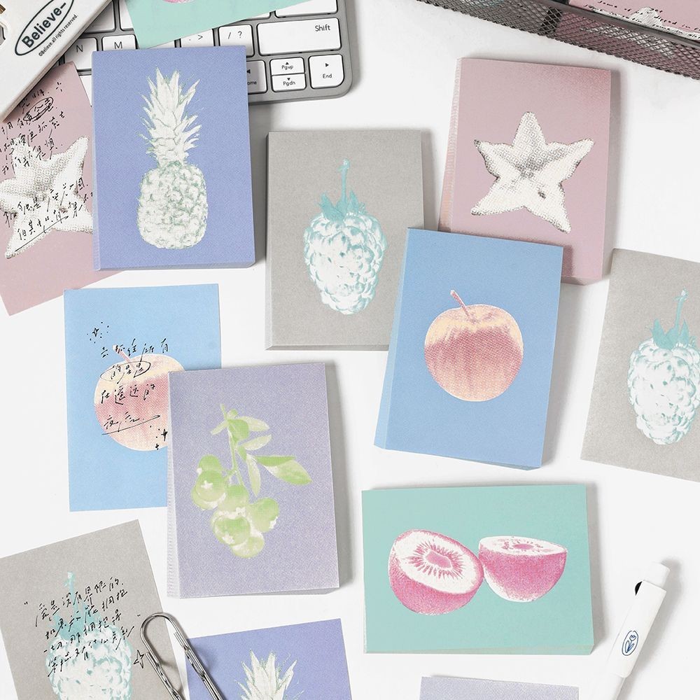 ไดลี่|80 แผ่นเกาหลี Simple Notepad Writable Orchard หมายเหตุโน้ตบุ๊คฐาน ...