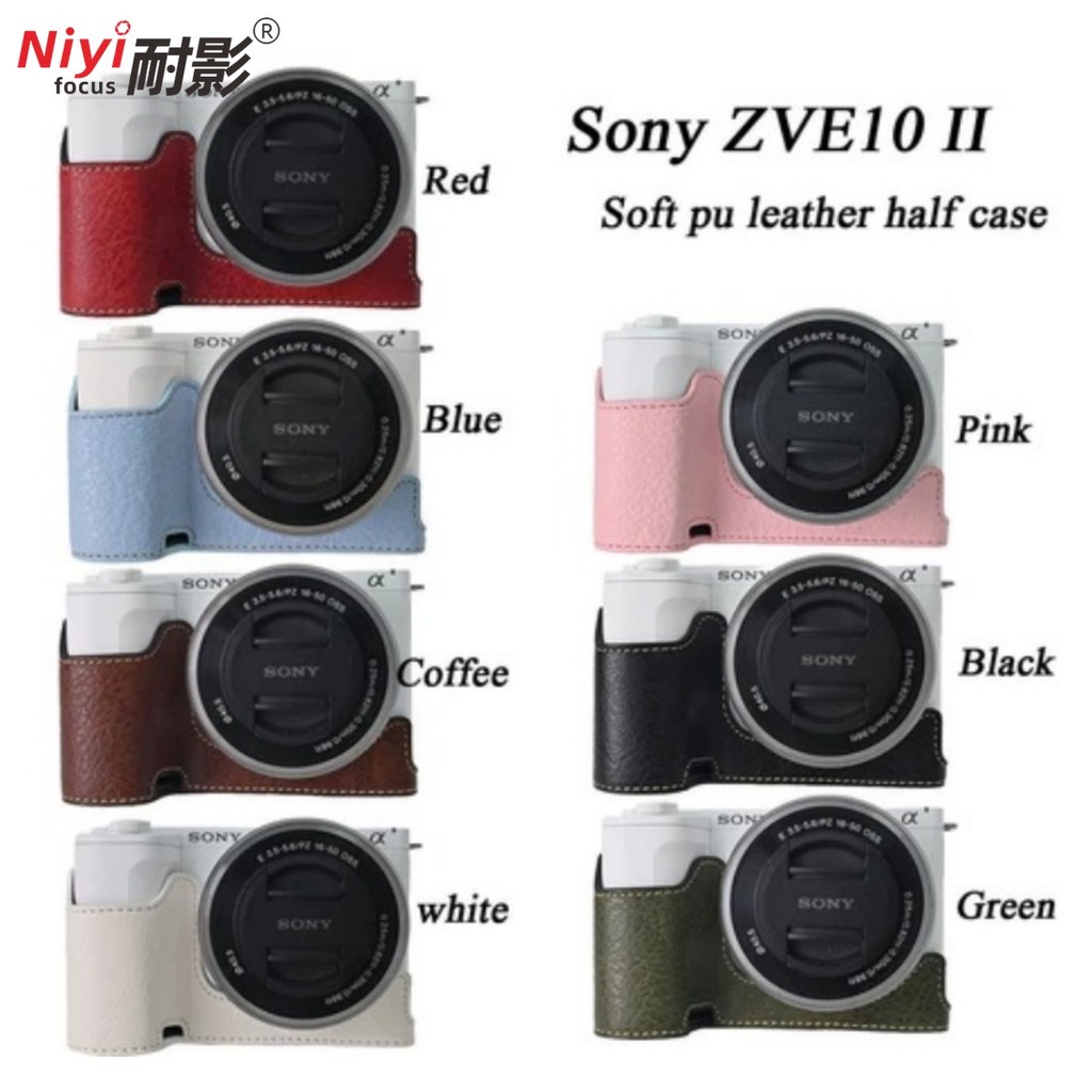 ซองหนัง PU สําหรับ ZVE10 II Body Mirrorless กล้อง Sony ZVE10 II ZVE10 ...