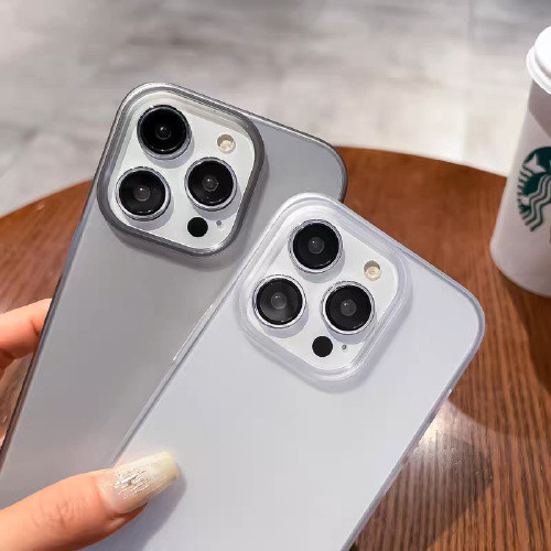 🔥ส่งจากไทย🔥เคสผิวด้าน เคสบาง เคสแข็ง แบบขุ่น กันเลน กันรอยนิ้วมือ iPhone 17 16 11 12 13 14 15Pro max [พร้อมส่งในไทย]#056 - 3