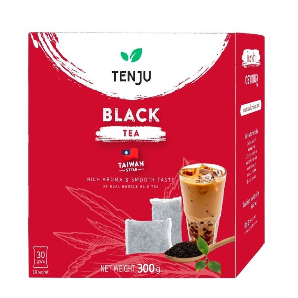 Tenju Loose Tea-Black Tea in Sachet 300 g. ใบชาไต้หวัน ชนิดซอง (30g.x10 ...