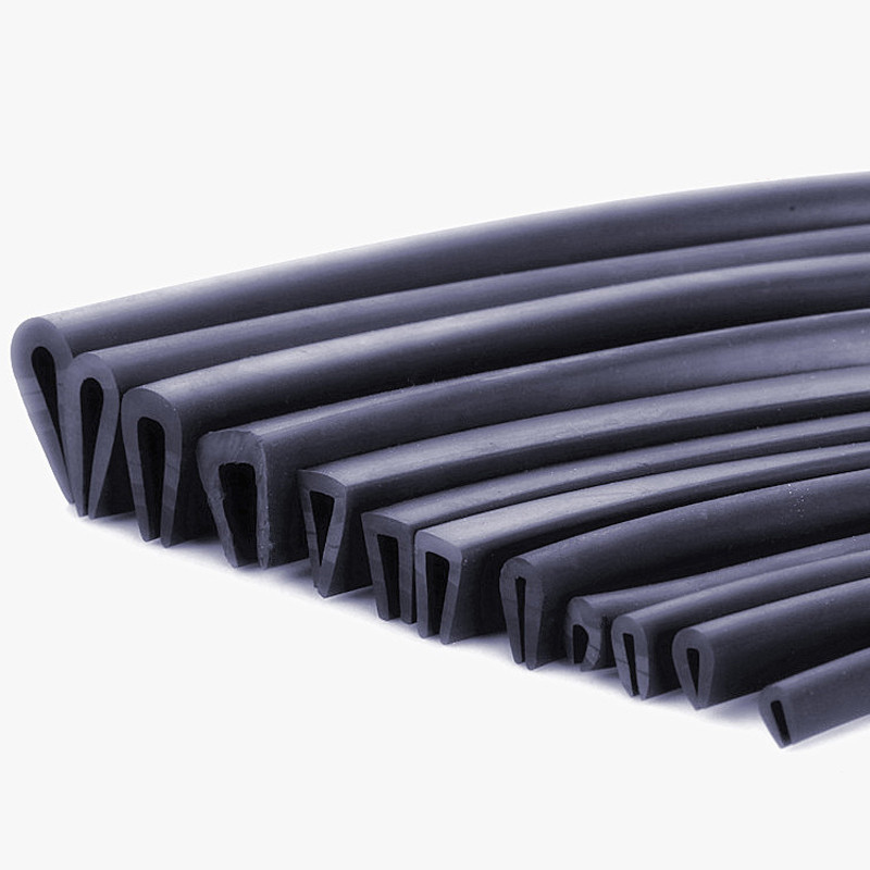 2meters U Shaped Rubber Sealing Strip Edge Trim Automobile Door Edge