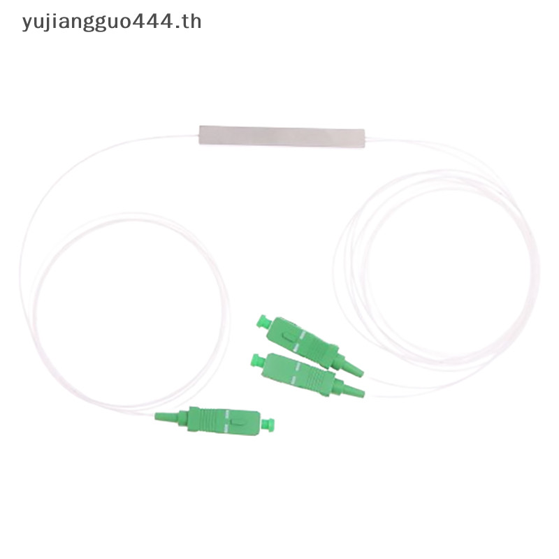 # ใหม่ # ตัวแยก PLC ไฟเบอร์ออปติก 1x2 SC/APC SC/UPC Mini Blockless 1*2 ...