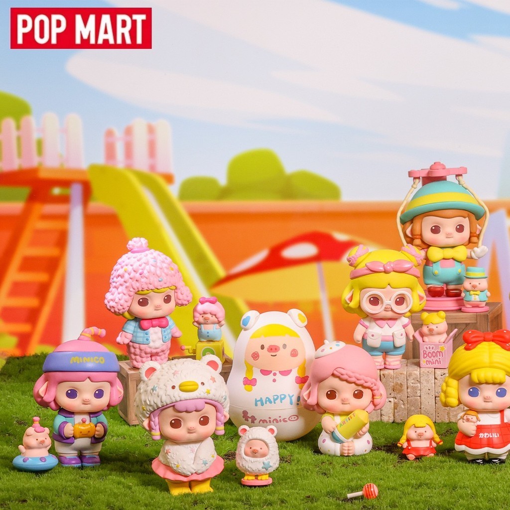 Pop Mart Minico My Toys Party Series Action Figure ตุ ๊ กตาของเล ่ น ...