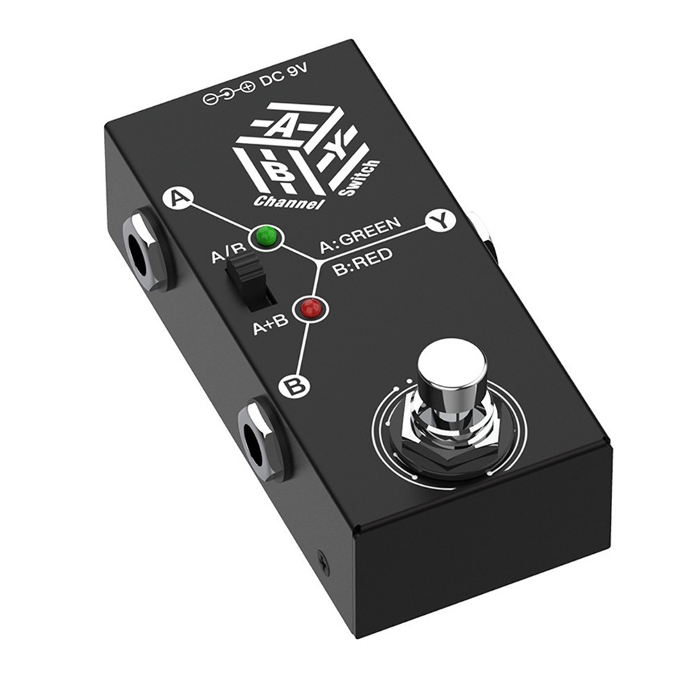 คันเหยียบกีตาร์ ABY Line Selector AB Switch เอฟเฟกต์กีตาร์ขนาดเล็ก ...