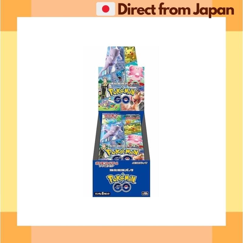 pokemon go booster box japanese Amazon.com: (1 Pack) Pokemon Card Game Japanese GO S10b Booster Pack (6  Cards Enclosed) Multicoloured : Toys & Games main image 1