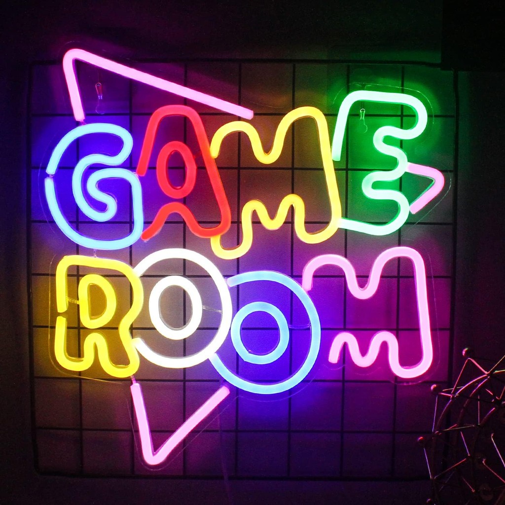 Gamer Neon Sign สําหรับ Gamer Room Decor, Dimmable Gamer Room Setup ...