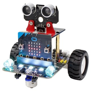 Yahboom ชุดหุ่นยนต์ไมโครบิต Micro:bit Smart Robot Car Bitbot for ...
