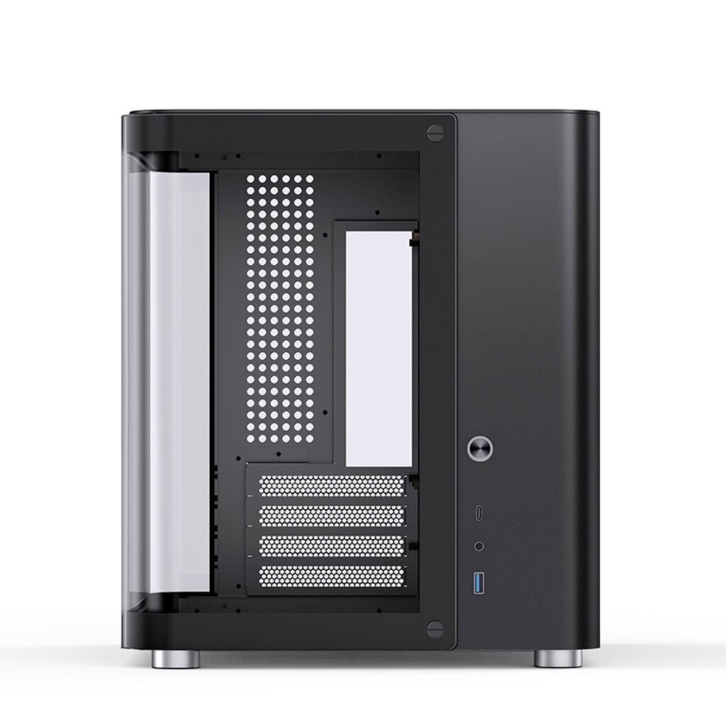 Jonsbo TK-1 2.0 Black Mini-Tower Case รองรับ Micro-ATX / PSU UpTo