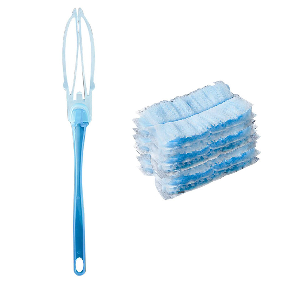 เติม Glitter Duster แม่เหล็กทิ้ง Duster หัวไมโครไฟเบอร์มือ Fluffy ...