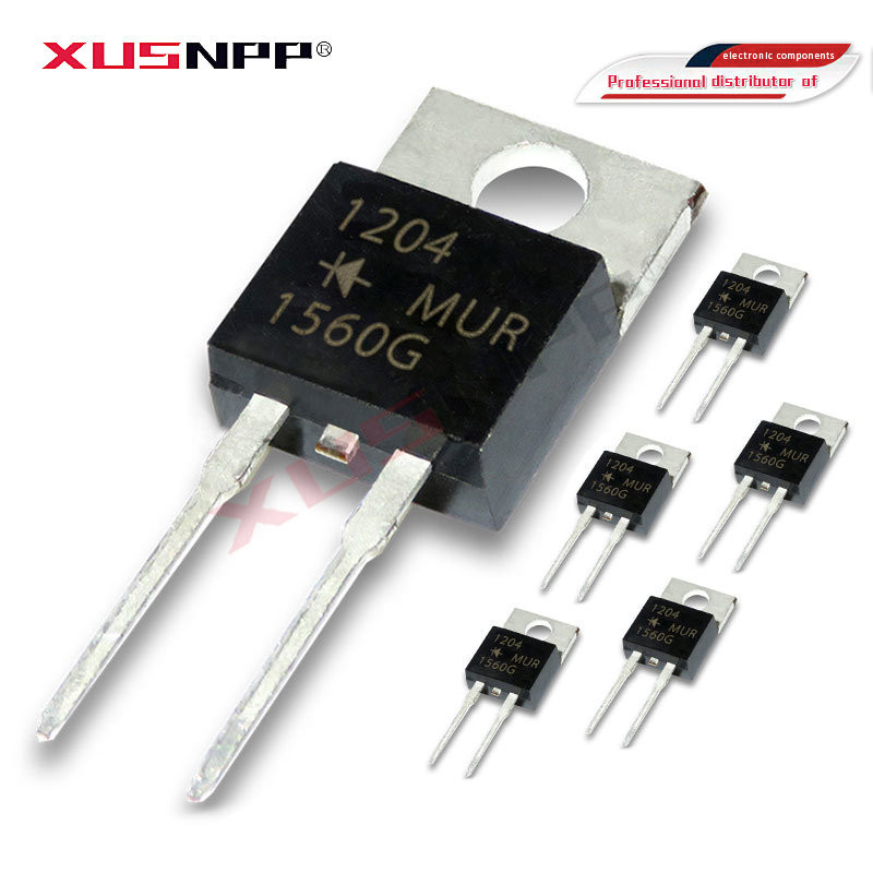 10pcs/lot MUR1520CT MUR1520G MUR1520 U1520 TO-220-2 200V 15A new original In Stock - 502