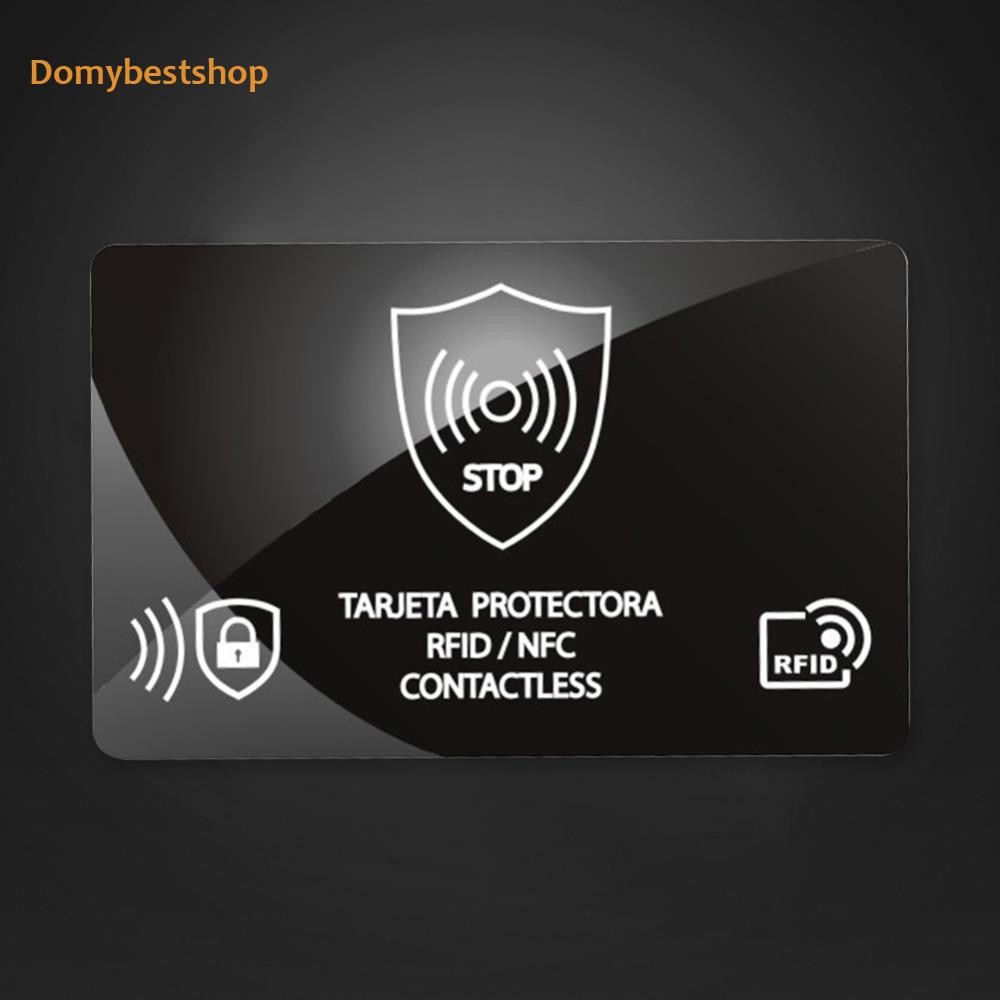 5 ชิ้น RFID Blocking Card RFID Card Blocker แบบพกพาบัตรเครดิต Protector ...
