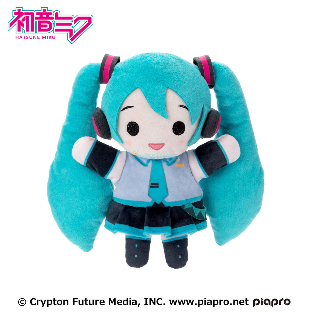 Hatsune Miku Fuwapuchi Preciality Mini Plush Doll - Approximately 15cm  MEIKO & KAGAMINE RIN From Japan I.1129410746