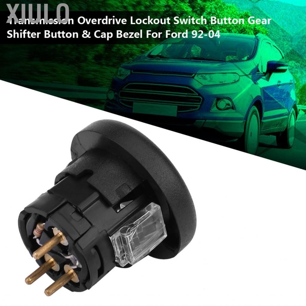 Xiulo เกียร์อัตโนมัติ Overdrive Lockout ปุ่มสวิทช์เกียร์ควบคุมและหมวก ...
