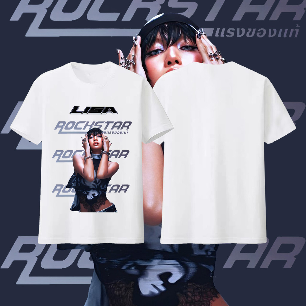 blackpink lisa フォト tシャツ 【新品未使用】 BLACKPINK LISA リサ フォトTシャツ - メルカリ