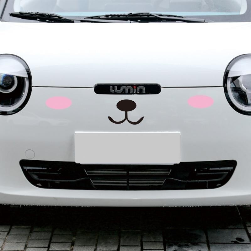 Changan lumin l/ldc สติกเกอร์ ลายการ์ตูนหน้ายิ้มน่ารัก สําหรับติดตกแต่ง ...