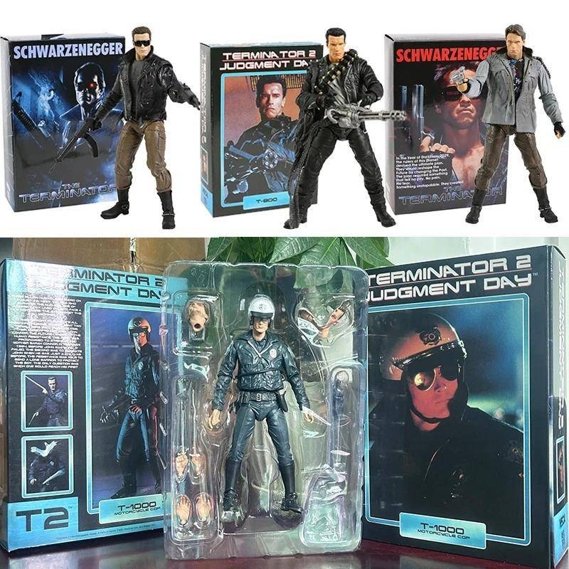 Neca Terminator T800 Arnold Police Department Edition 7 นิ ้ วเคลื ่ ...