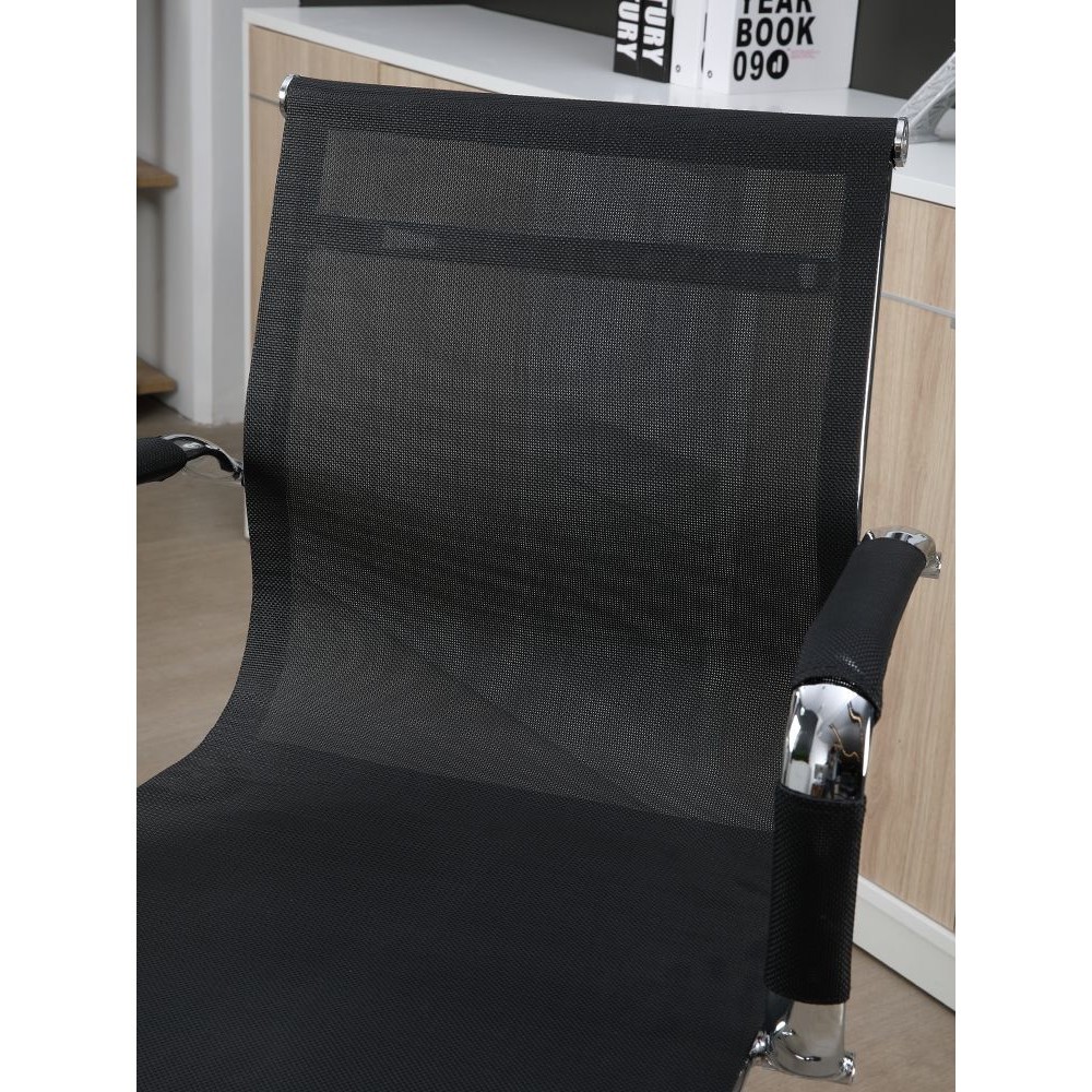 INDEX LIVING MALL เก้าอี้สำนักงาน เก้าอี้นั่งทำงาน รุ่น แอคซิส เอ็มบี - สีดำ เก้าอี้สีดำ ระบายอากาศดีเยี่ยม รองรับน้ำหนักสูงสุด : 100 กก.