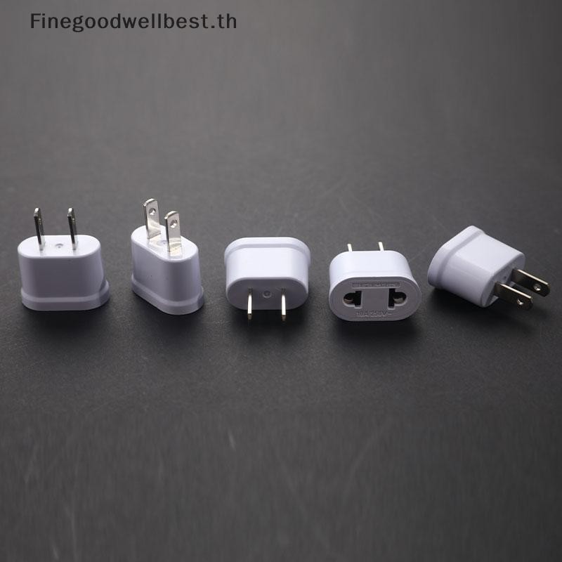 Fbth US Plug to EU Plug ปลั๊กแปลงอเนกประสงค์ทรงกลมและแบน HOT | Shopee ...