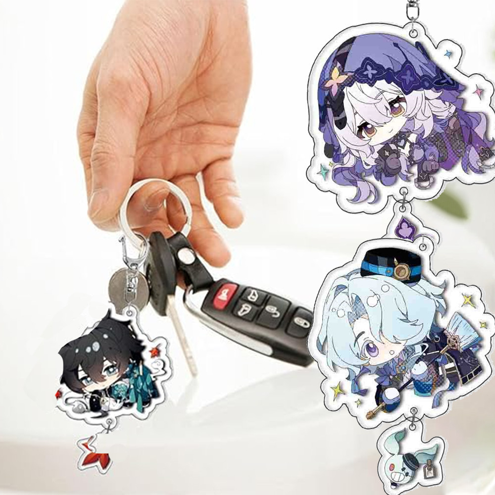 เกม Honkai: Star Rail Key แหวนสองด้าน Dan Heng Bronya Rand Asta Herta ...