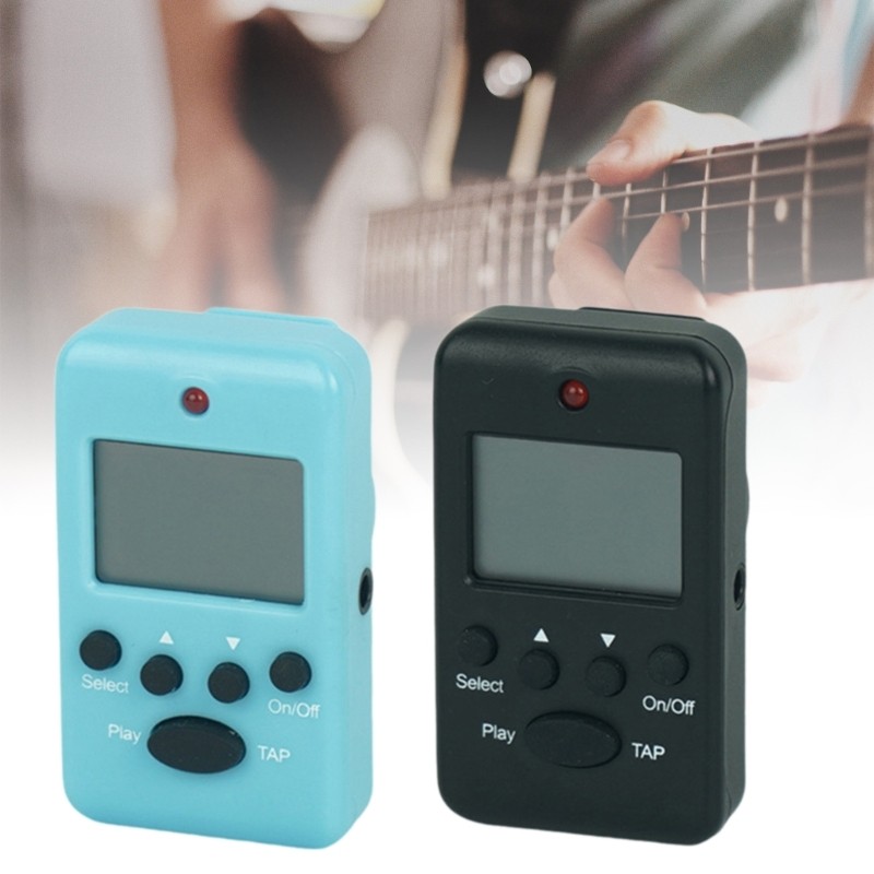Alilin Mini LCD Electronic Metronome เครื่องดนตรี Digital Beat Tempos ...