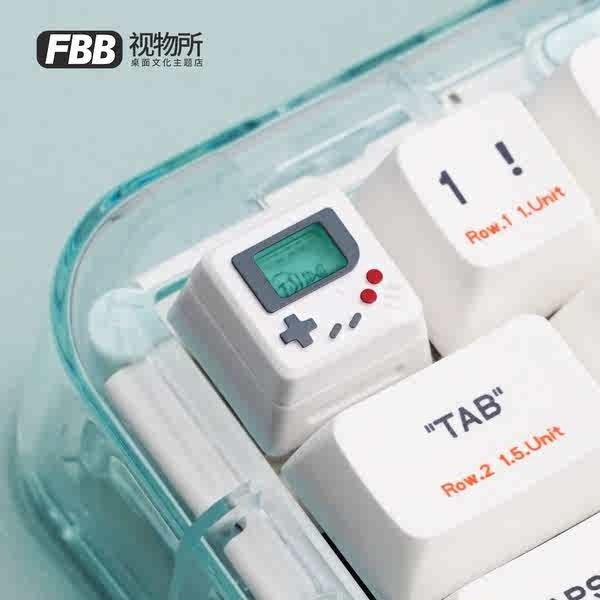 คีย์แคปไทย คีย์แคป FBB Vision 3-in-1 Keycaps บุคลิกภาพโปร่งใส Retro FC ...