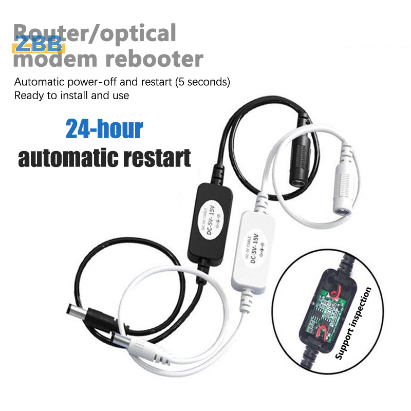 Zbb> WiFi Router Restart Line 5V 9V 12V 15V 24/72 ชั่วโมงปิดอัตโนมัติ ...