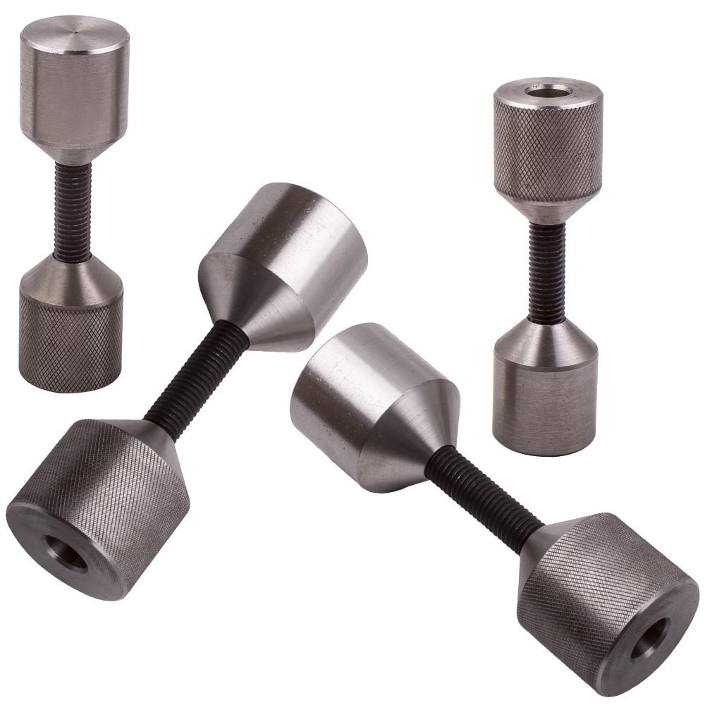 Maxpeedingrods 4x Flange Two Hole Pin Pins Stainless Steel- 1-1/8 1-5/8 ...