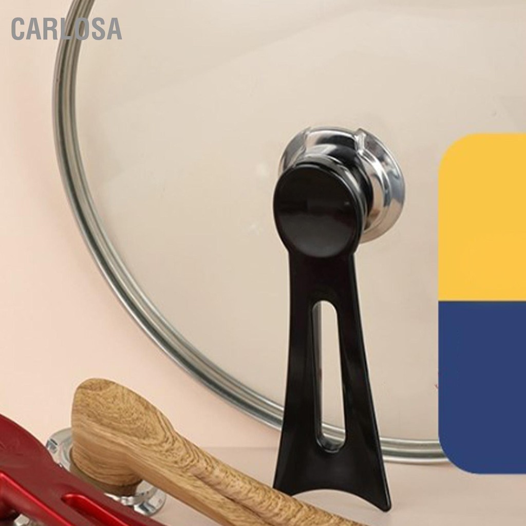 CARLOSA หม้อเปลี่ยนฝาปิดเรซิ่น Standable PAN ฝาปิดจับฝาครอบลูกบิดสำหรับ ...