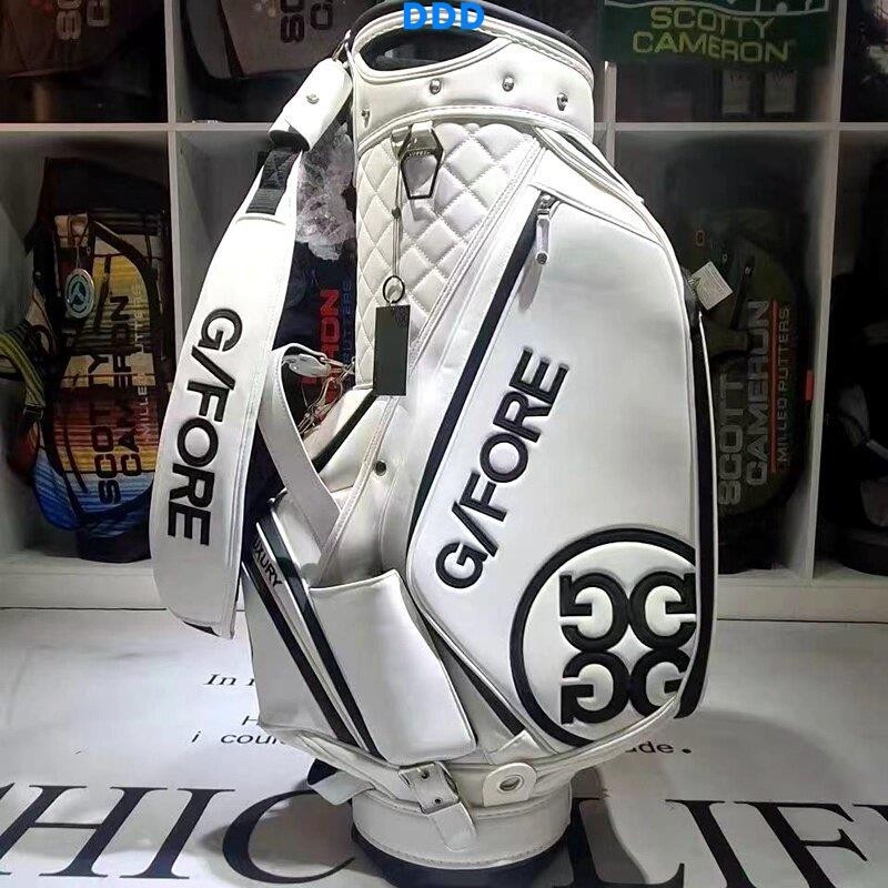 Ddd G4 Golf Bag กระเป๋ายึดกันน้ํา สีขาว สีฟ้า Travel Mens Caddy G/FORE ...
