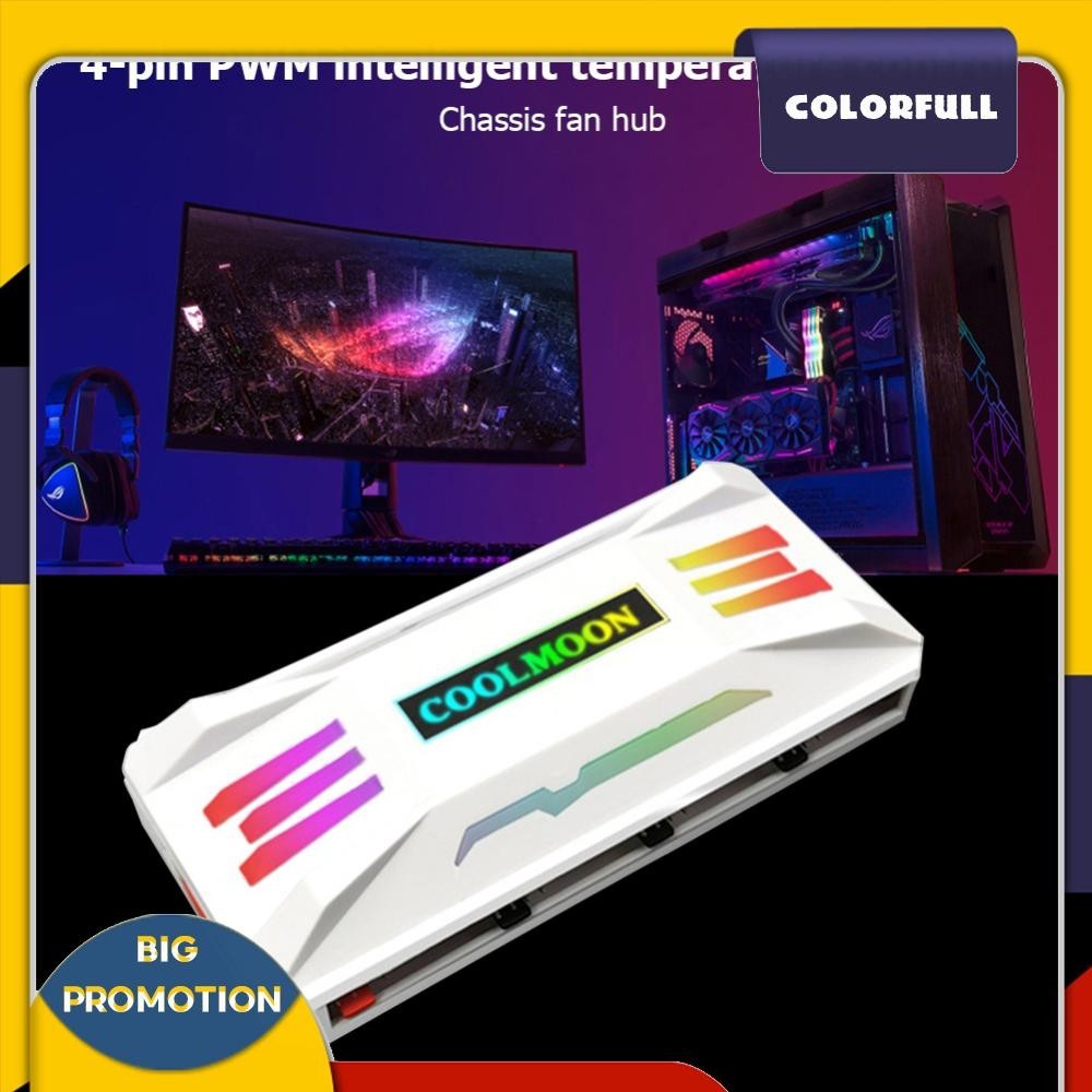 [Colorfull.th ] Rgb Controller 4Pin PWM 5V 3Pin ARGB พัดลม PC รีโมท ...