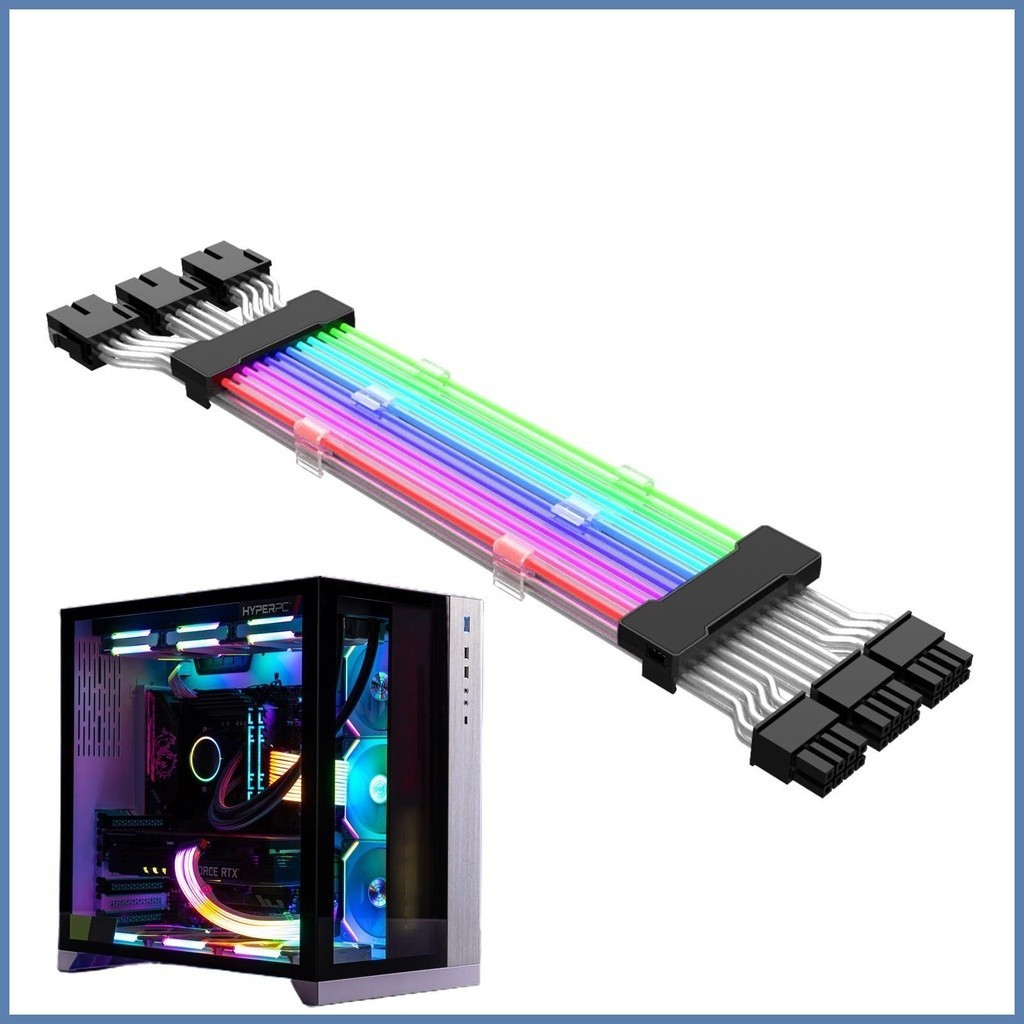 RGB Cable Extension Addressable RGB Power Extension Cable PC Internal ...
