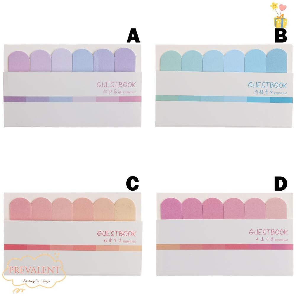 Preva 120 แผ ่ น Sticky Notes แฟชั ่ นแปลกใหม ่ Tab Strip Bookmark อุป ...