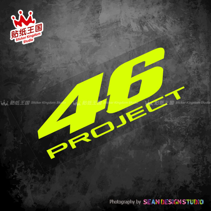 สําหรับ motogp 46 PROJECT Rossi สติกเกอร์รถจักรยานยนต์รถจักรยานยนต์รถ ...