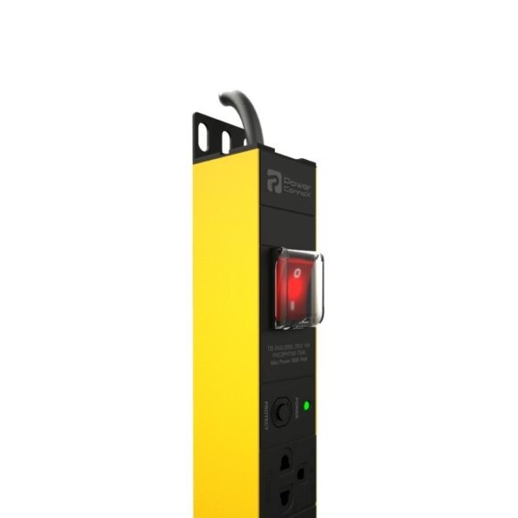 POWERCONNEX DOUBLE PROTECTION ปลั๊กพ่วง เต้ารับ 4 ช่อง สายยาว 3 เมตร ...