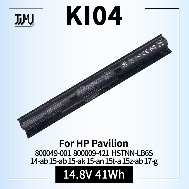 Battery for HP 800049-001 K104 800010-422 ki04 kio4 hstnn-lb6r 17 ...