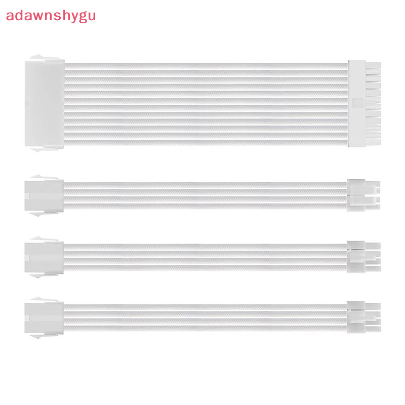 Adagu PSU ATX 24Pin สายต ่ อไนลอนถัก 8-pin 6 +2pin สายไฟ 24-pin เมนบอร ...