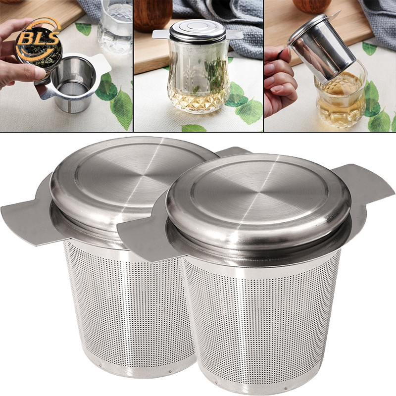Creative Double Handles Stainless Steel Fine Mesh Tea Infuser - ห้อง ...