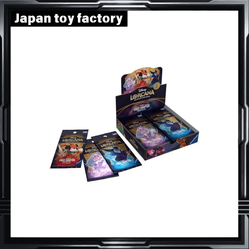 Disney Lorcana TCG Japanese Version Booster Pack THE FIRST CHAPTER  Beginning of the Story BOX | Shopee Thailand