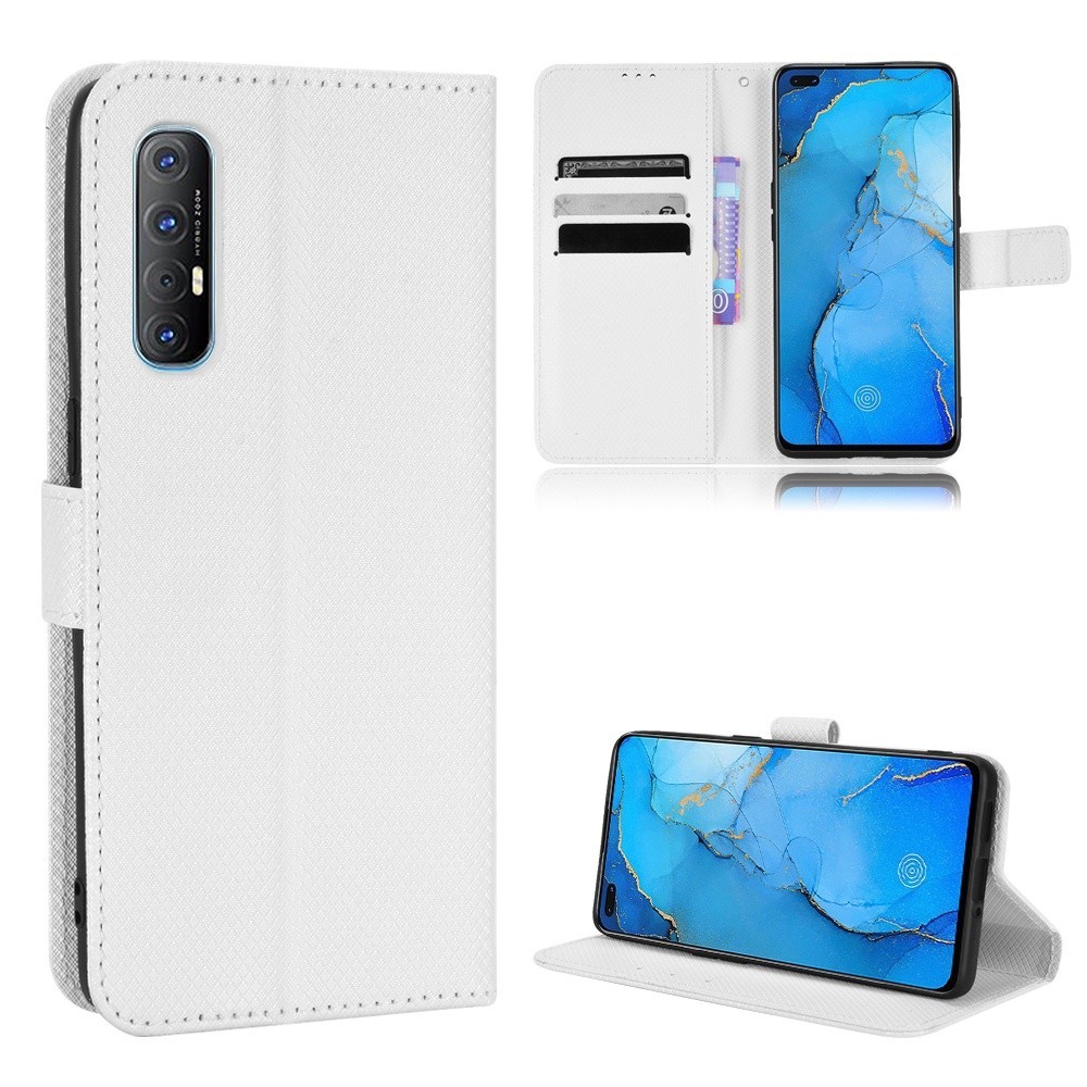 ★Flip Case OPPO Reno3 Pro Case Wallet PU Leather Back Cover OPPO Reno 3 ...