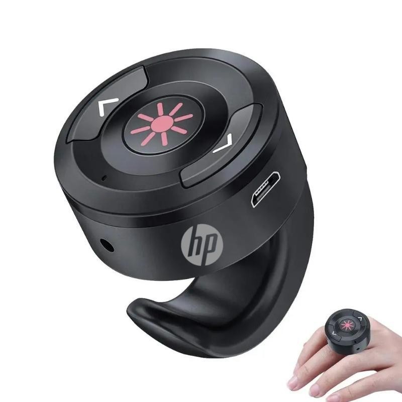Hp Finger Ring Remote USB Red Light Pointer Presentation Remote ชาร ์ จ ...