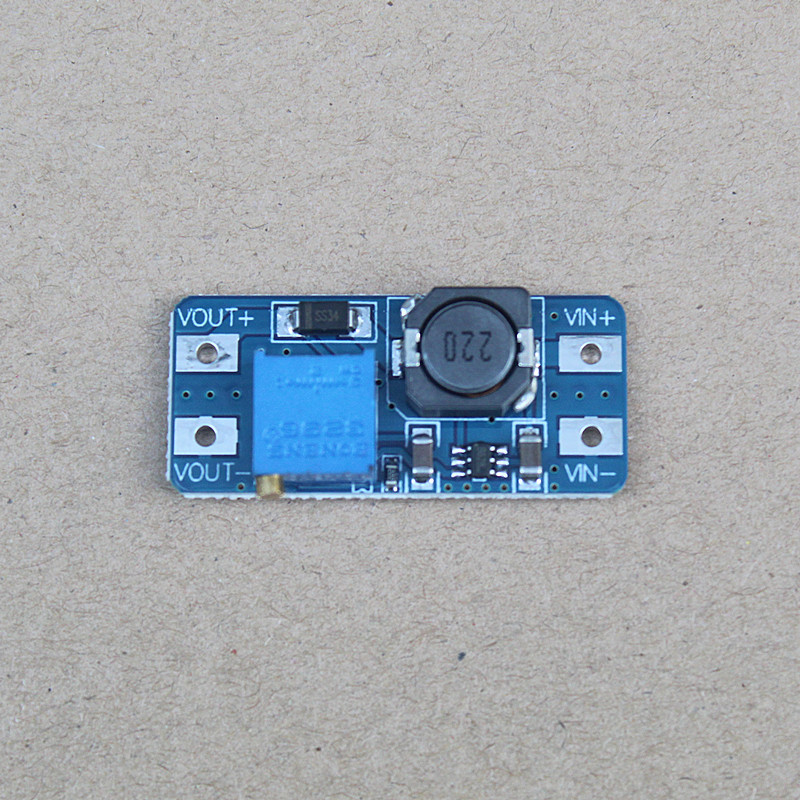 DC-DC Boot converter บูสโวลต์ เพิ่มโวลต์ไฟฟ้า DC 2-15 V ปรับขึ้น 5-28V ...