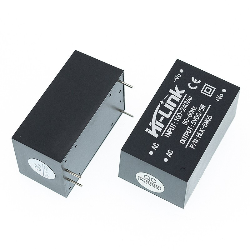 HLK-5M03 HLK-5M05 HLK-5M12 5W AC-DC 220V ถึง 12V/5V/3.3V Buck ขั้นตอนลง ...