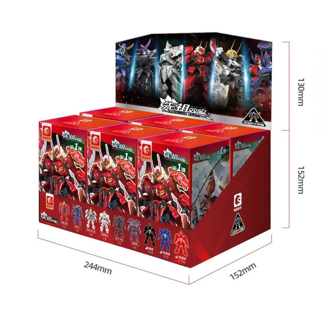 [SEMBO X MOSHOW Toys] SD MOSHOW (1Set = 6 Boxs) Ver2 | Shopee Thailand