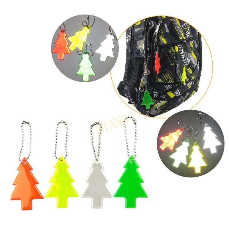 Xgb เด็ก Reflctor จี้ต้นไม้ความปลอดภัย Reflector Tree พวงกุญแจสะท้อนแสง ...