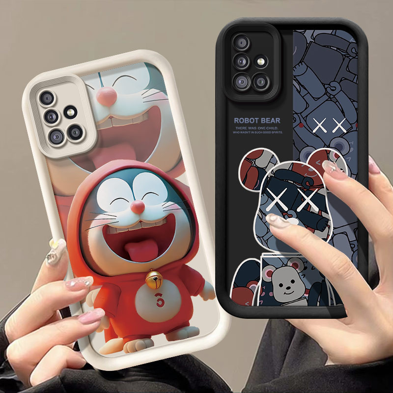 SAMSUNG ความงามเคสโทรศัพท์สําหรับSamsung a51 กรณีSamsung a571 4g a711 ...