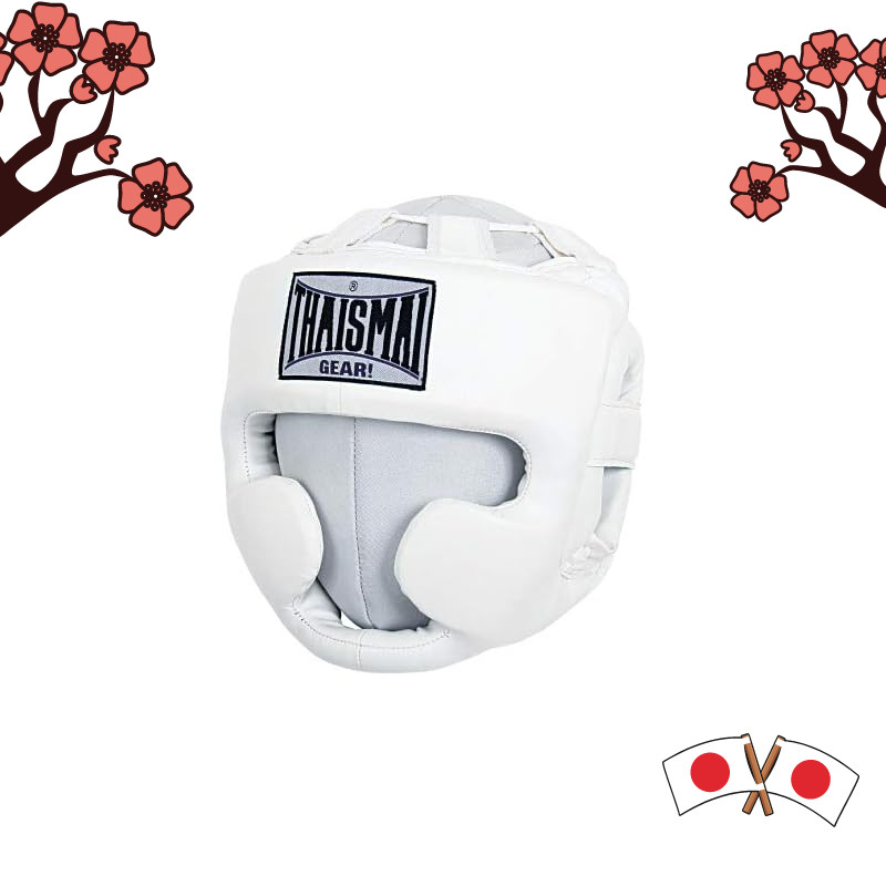 ISAMI BX-90 Thai Smai PU Head Guard // Isami Headgear Protector for ...